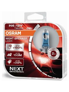 OSRAM Night Breaker Laser H4 64193NL-HCB