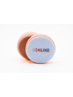 BC LINE leštiaci kotúč na suchý zips 80mmx 25mm stredný oranžový