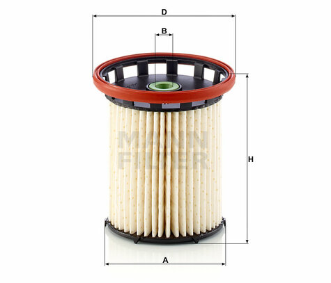 Palivový filter MANN PU 8021