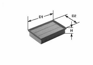 Vzduchový filter Clean MA3184