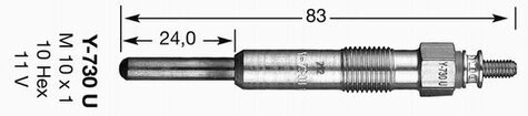 Žeraviaca sviečka NGK 6704